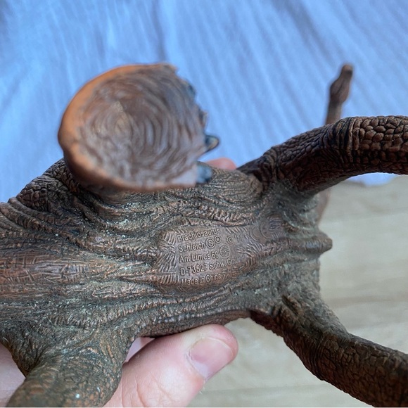 Vintage Schleich Brachiosaurus Dinosaur figures large sized 73527 retired - Picture 12 of 12